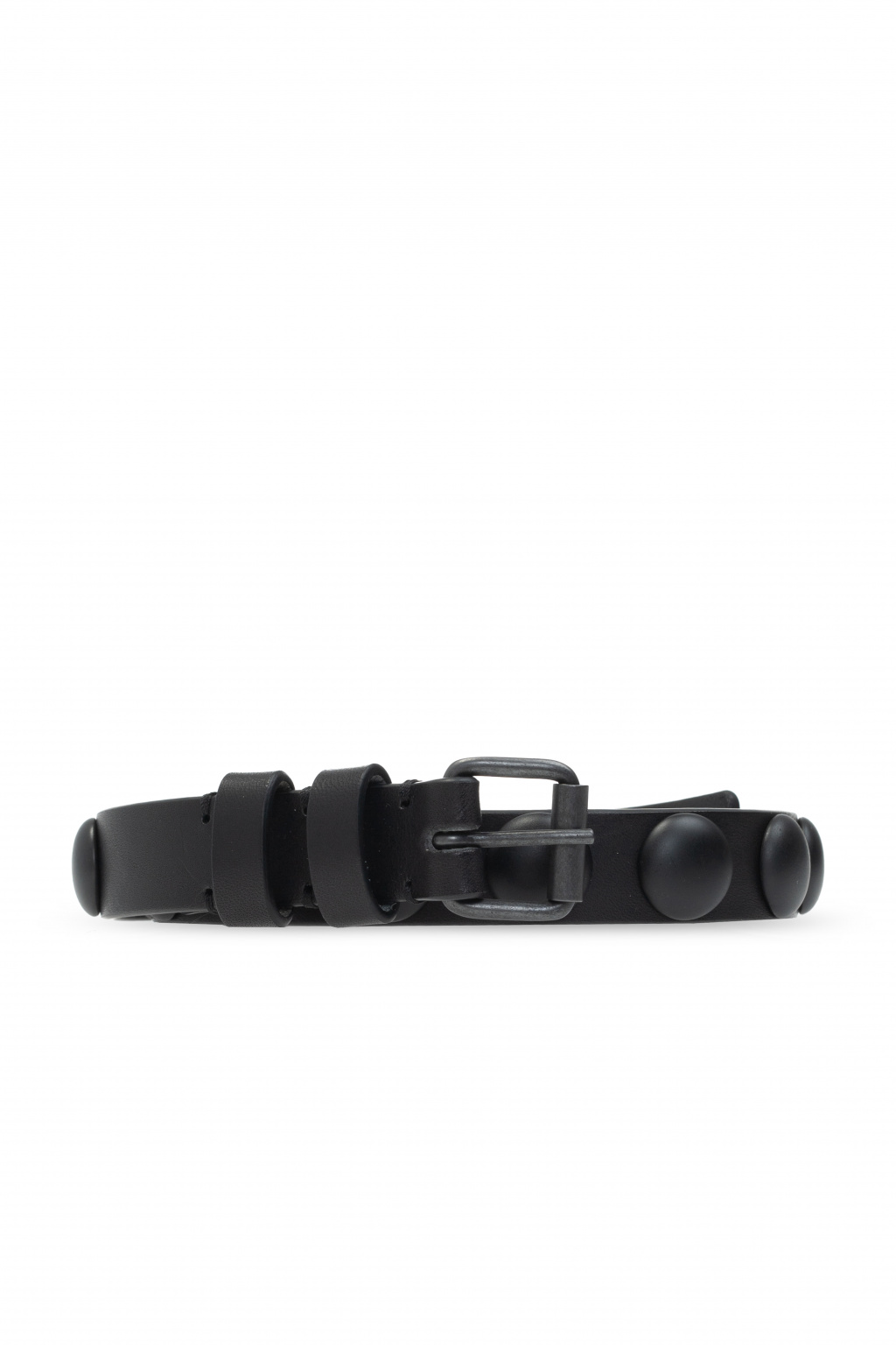 Black Studded belt Ann Demeulemeester
